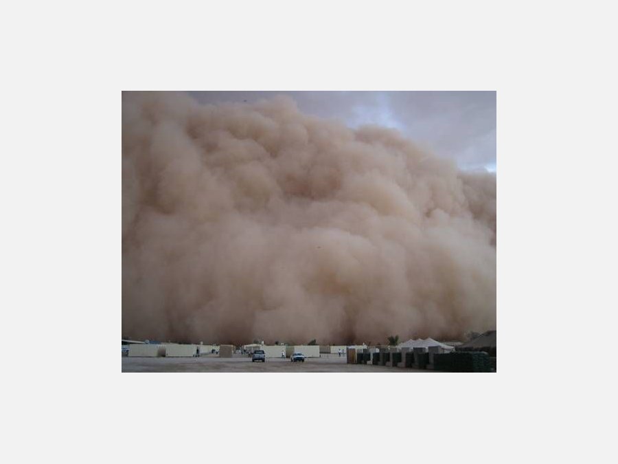 Ирак - Песчаная буря. Фото №17