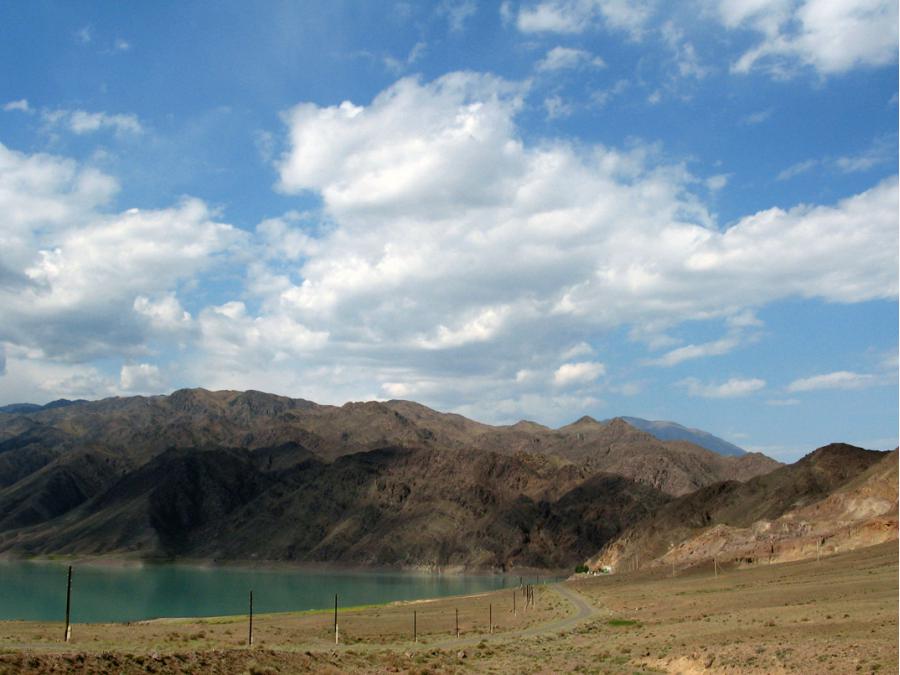 Казахстан - Бартогайское водохранилище и Чарынский каньон. Фото №1