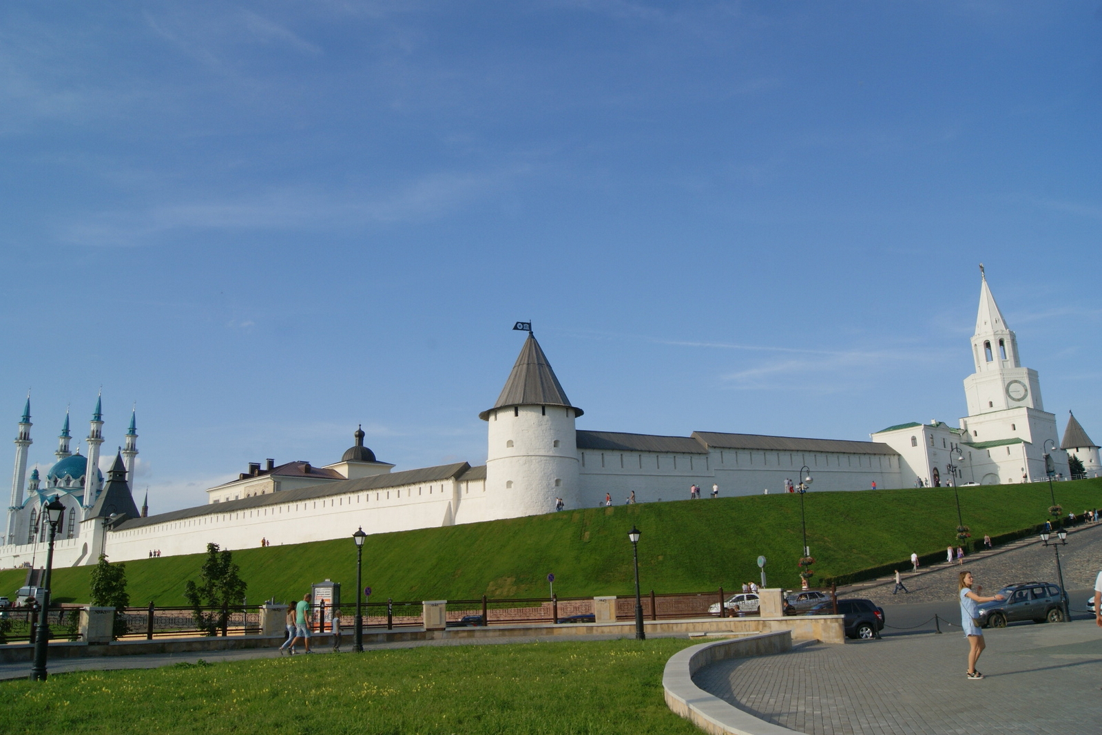 Стены Казанского кремля