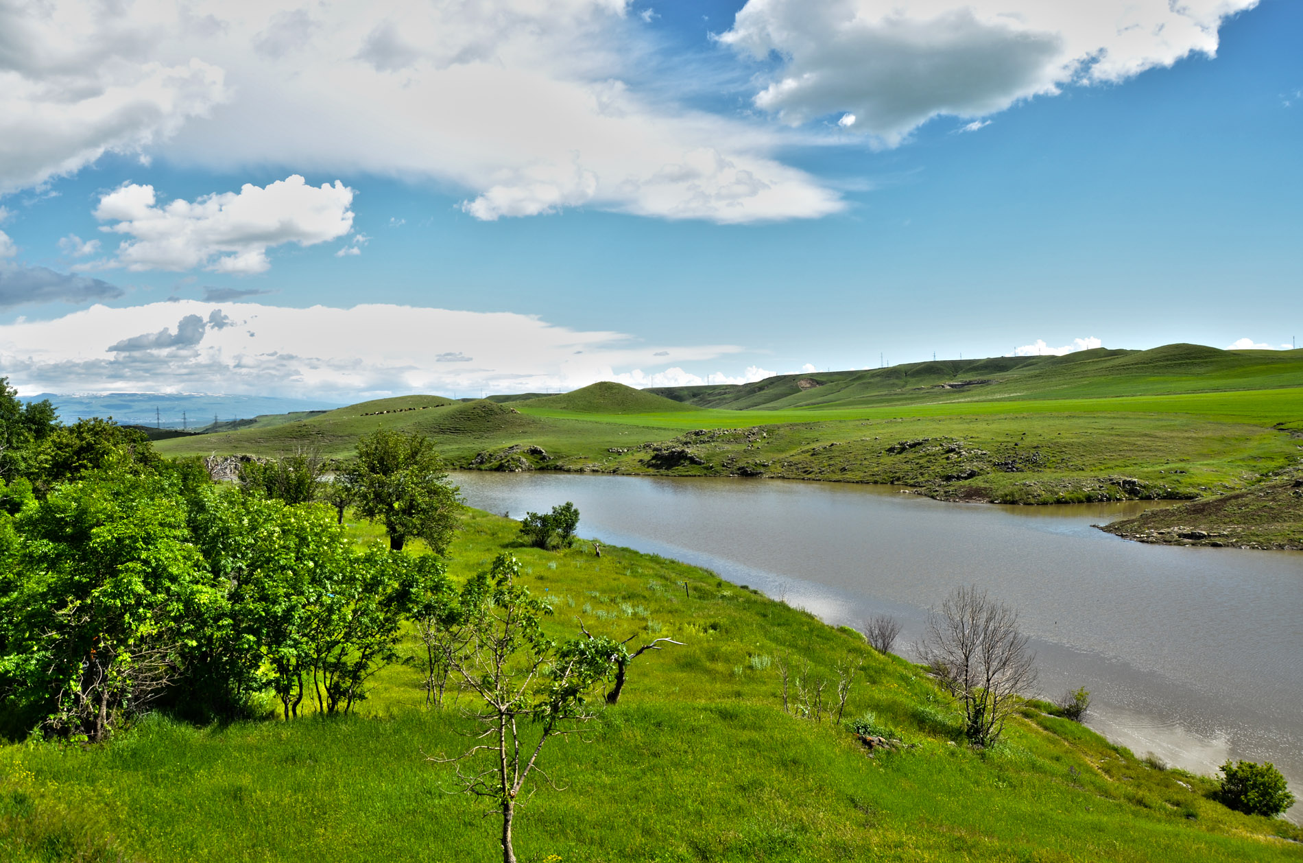 Река Ахурян Армения