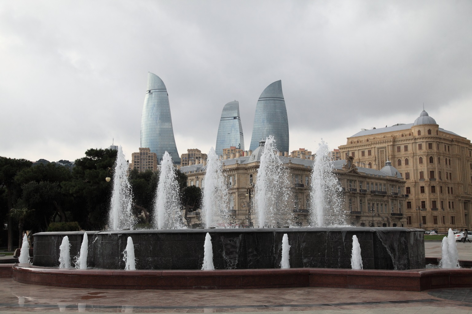 Баку фонтаны