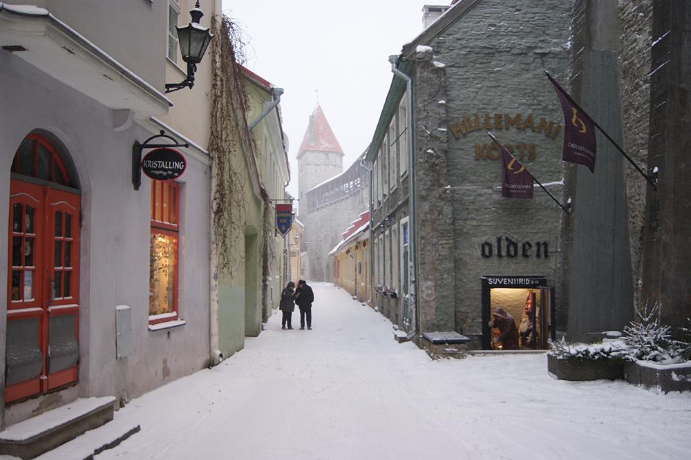 Таллин фото старого города