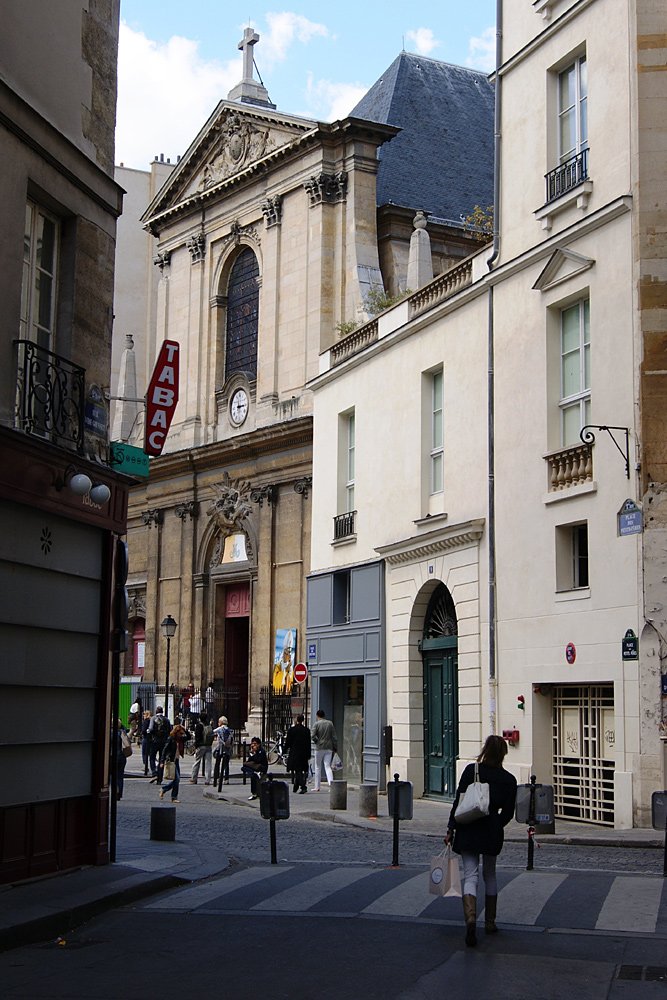 Париж. Переулки, церквушки... Все очень симпатично. Франция - Париж. Фото №11