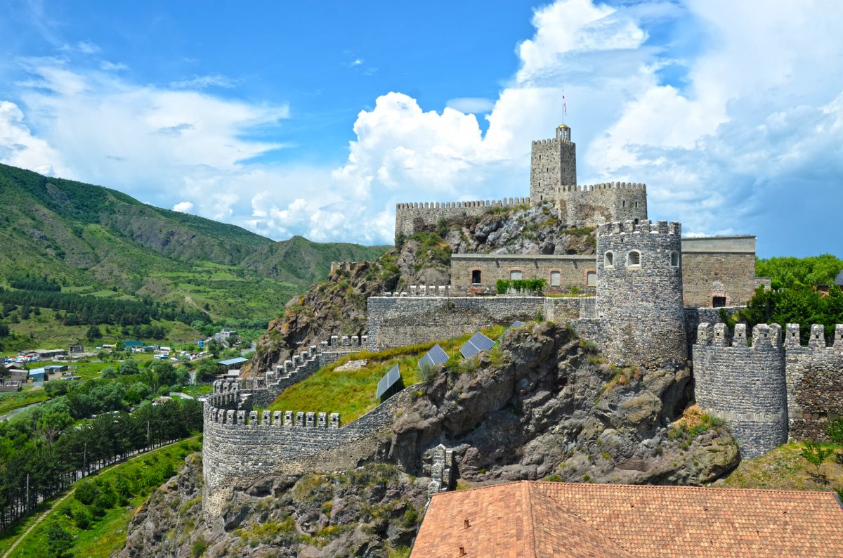 крепости грузии