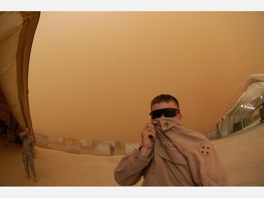Ирак - Песчаная буря. Фото №5