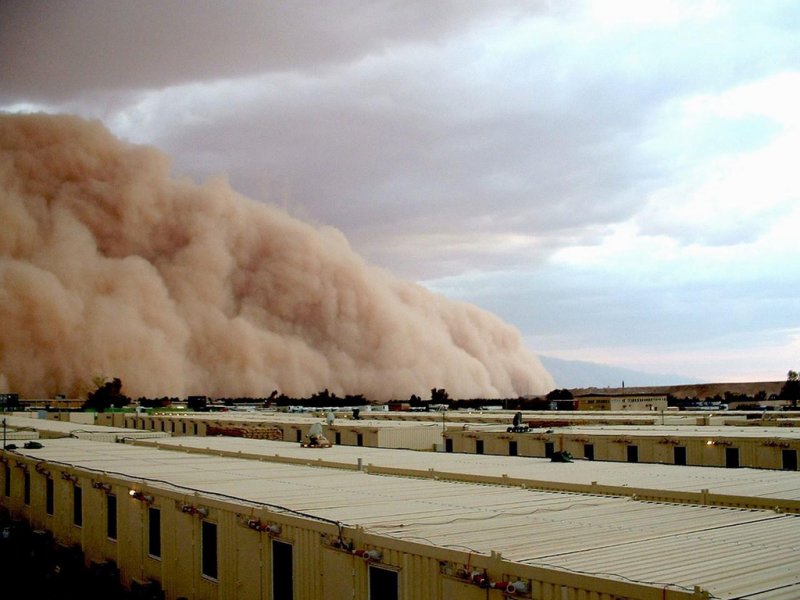 Ирак - Песчаная буря. Фото №9