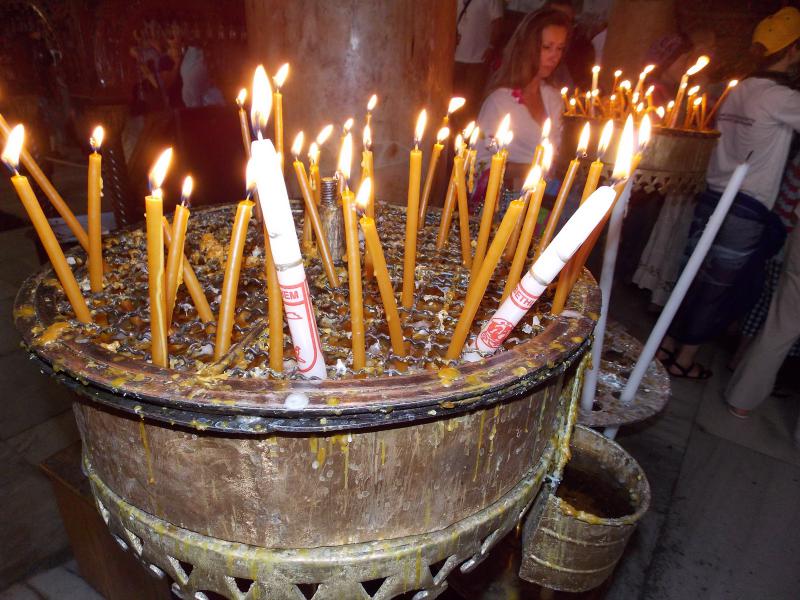 Свечи в иерусалиме