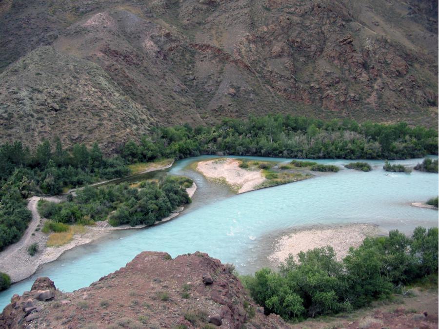 Казахстан - Бартогайское водохранилище и Чарынский каньон. Фото №9