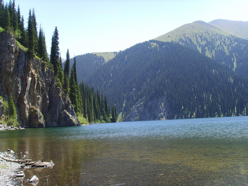 Казахстан - Кольсайские озёра и озеро Каинды. Фото №10