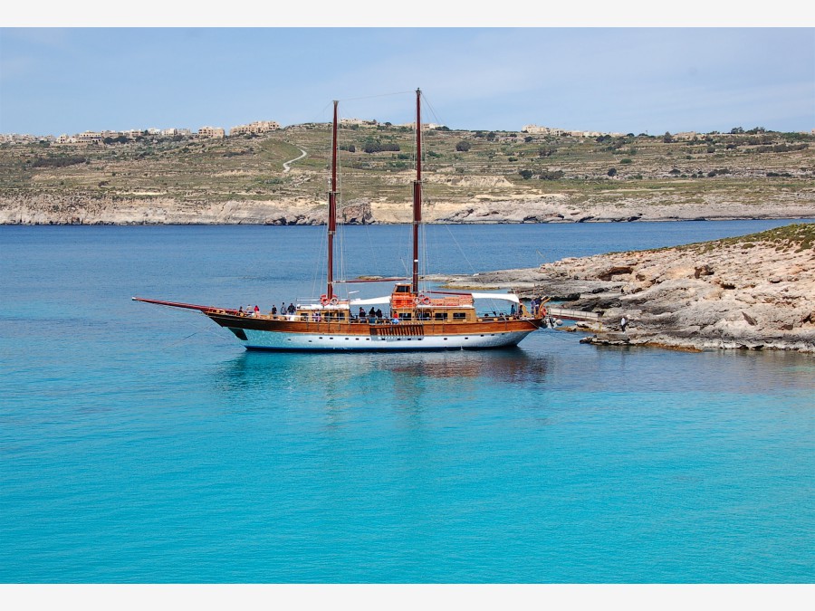 Мальта - остров Комино. Фото №1