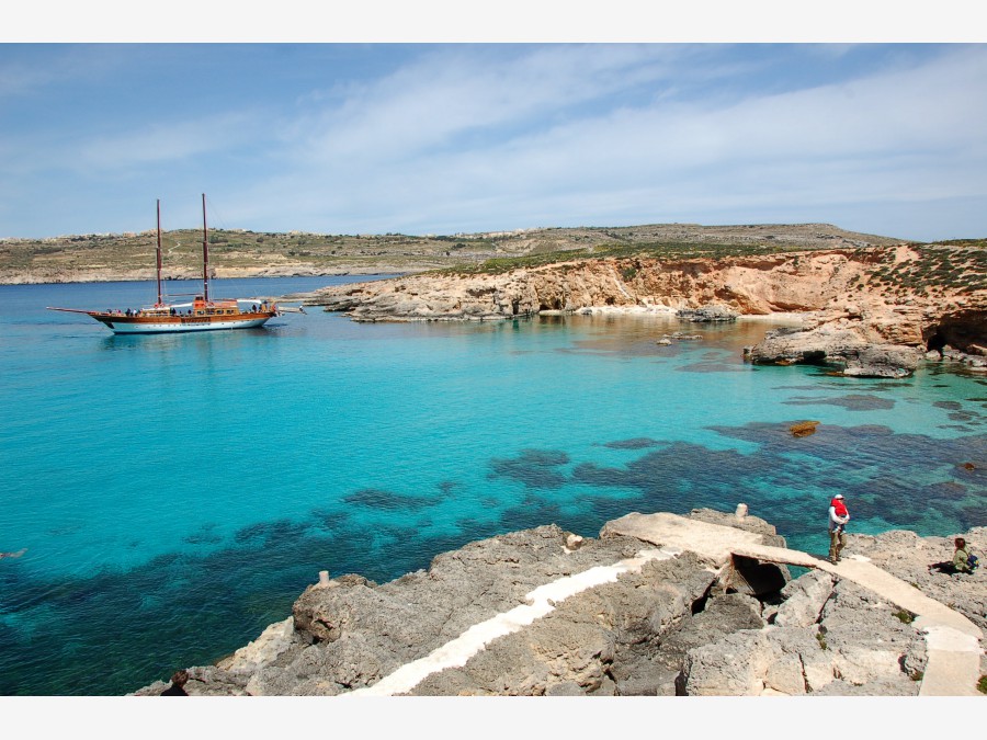 Мальта - остров Комино. Фото №13