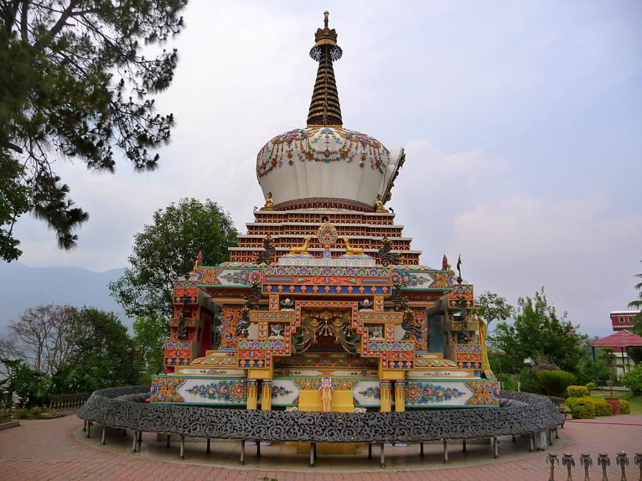 Буддийское кладбище фото