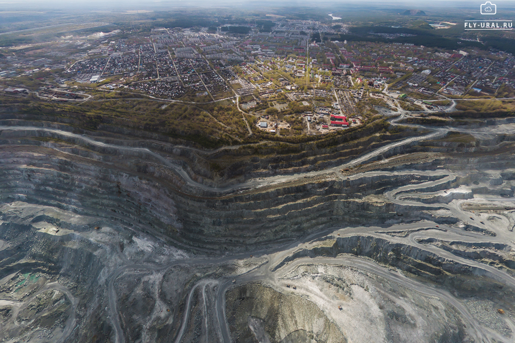 Фото карьер в асбесте