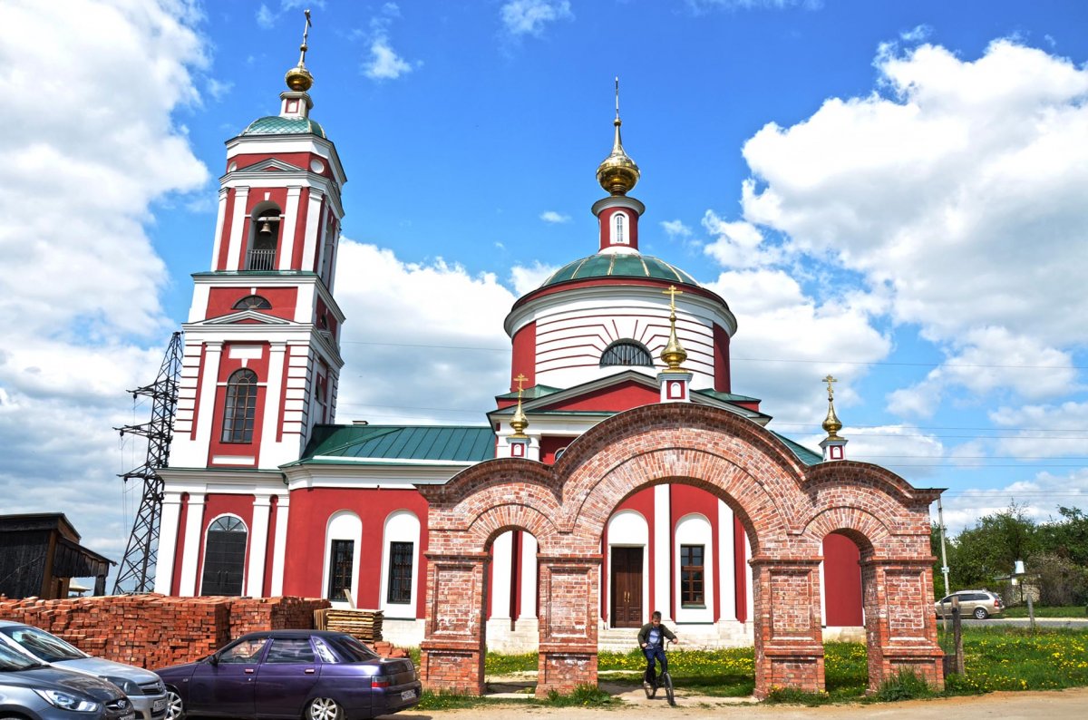 Русиново калужская область храм николая чудотворца фото