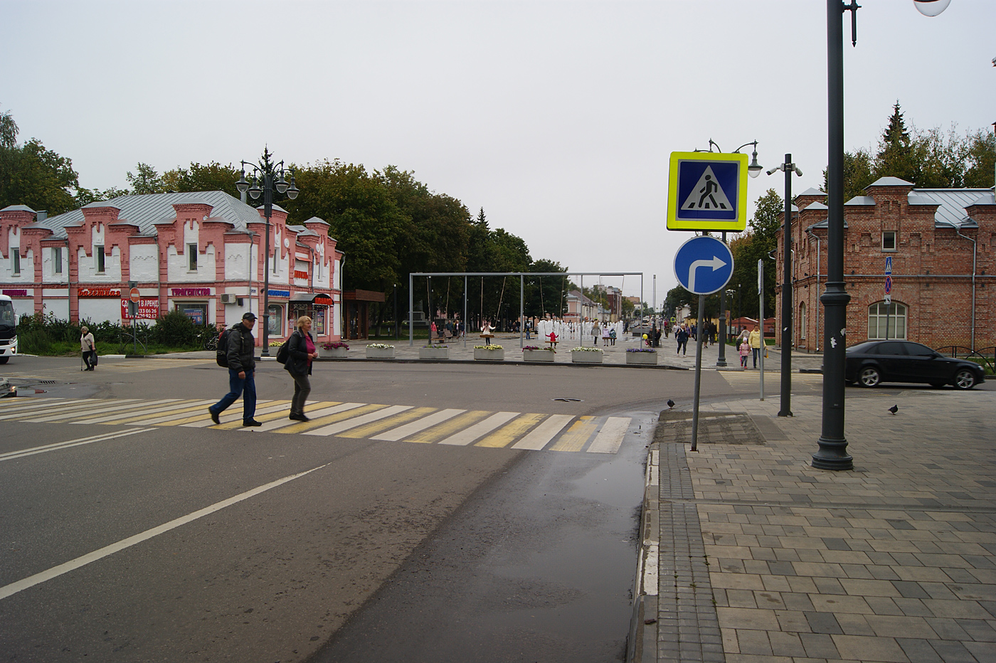 Площадь города Егорьевск