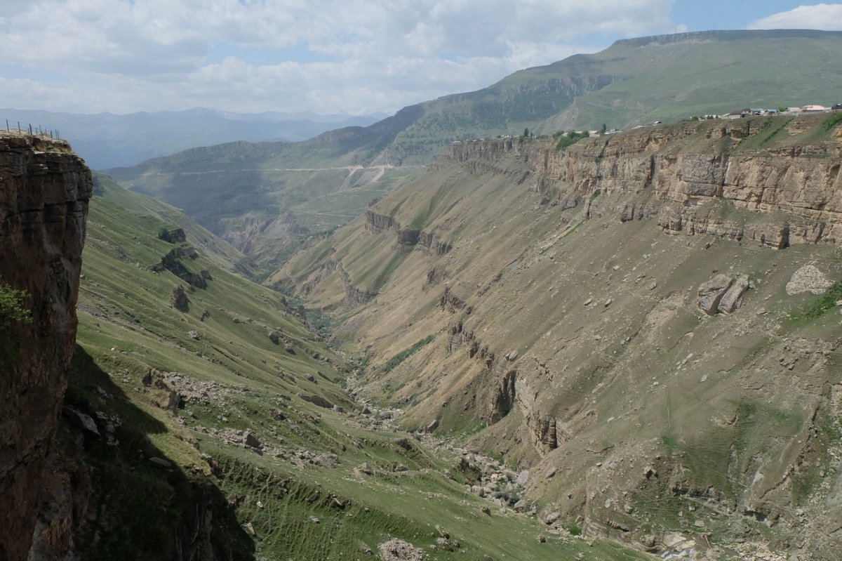 Хунзахское плато Дагестан водопад Тобот