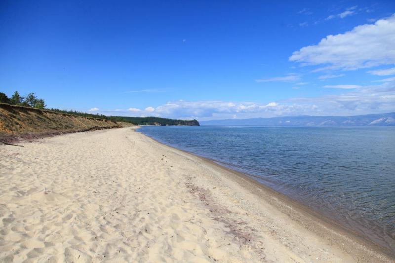 Урочище Песчаное на Байкале