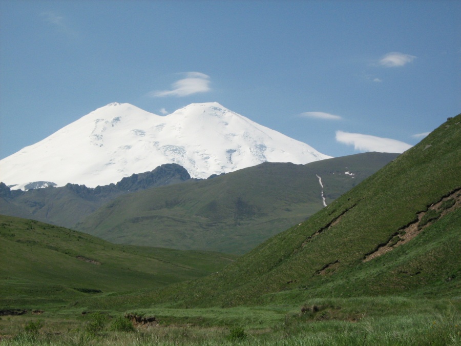 Кабардино Балкария всадник Эльбрус