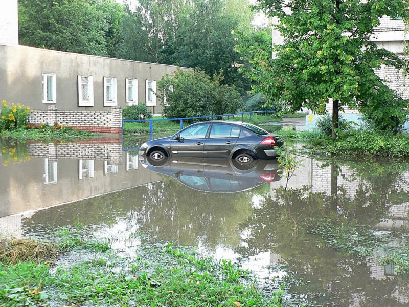 Фото дождя город Конаково.