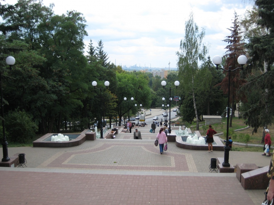 Петровское липецк. Петровский спуск Липецк. Петровский спуск города Липецка. Фотография Петровского спуска Липецк. Липецк Петровский спуск картинка.