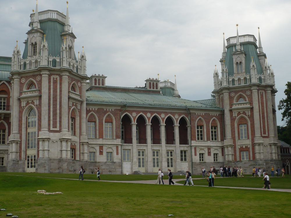 Дворец в Царицыно Центральная часть