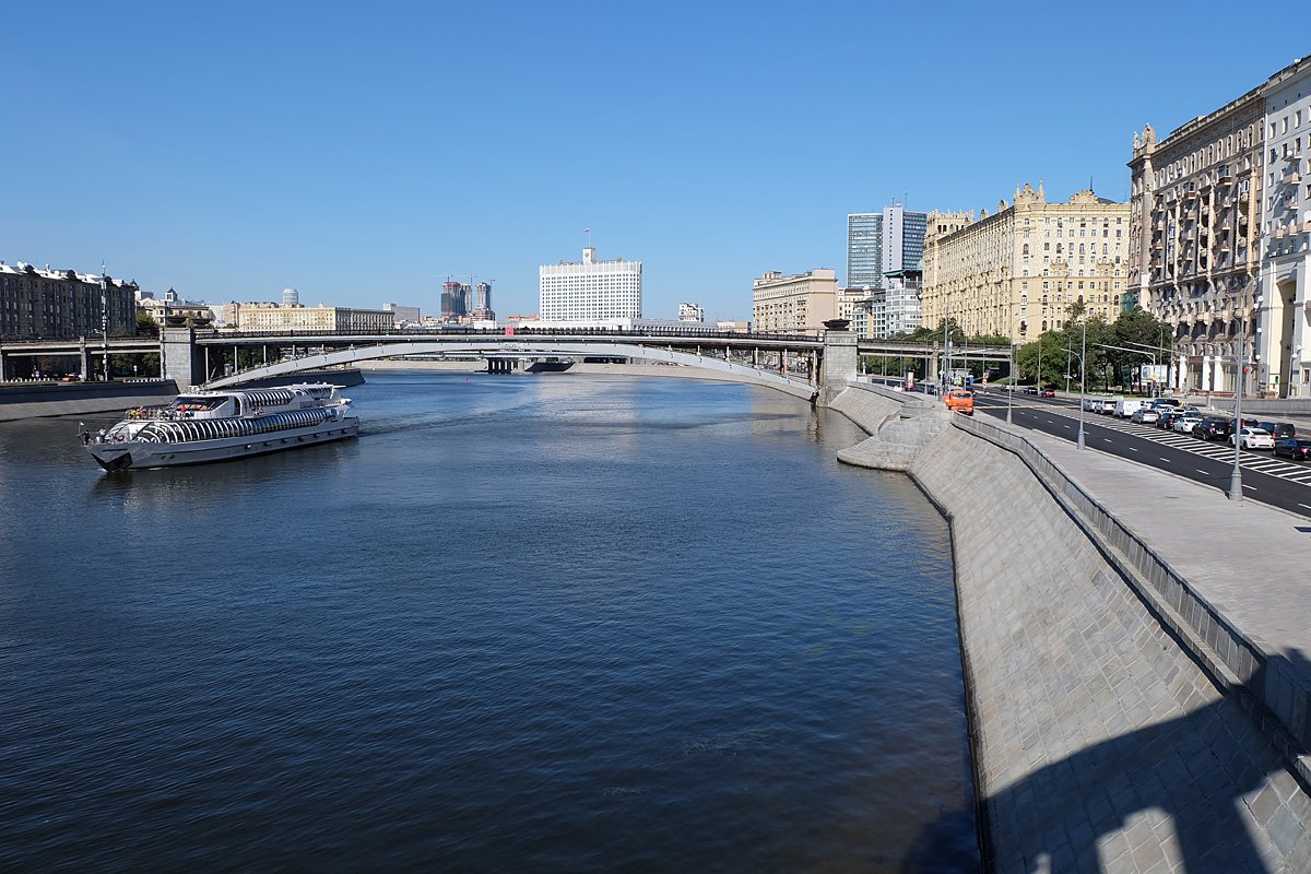 Москва-река. Справа мощные... - Москва, Россия - Фото 38 - ФотоТерра