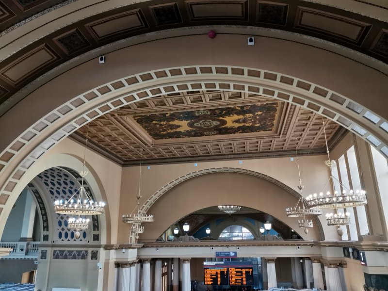Киевский вокзал москва фото внутри