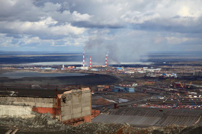 Фото медный завод норильск