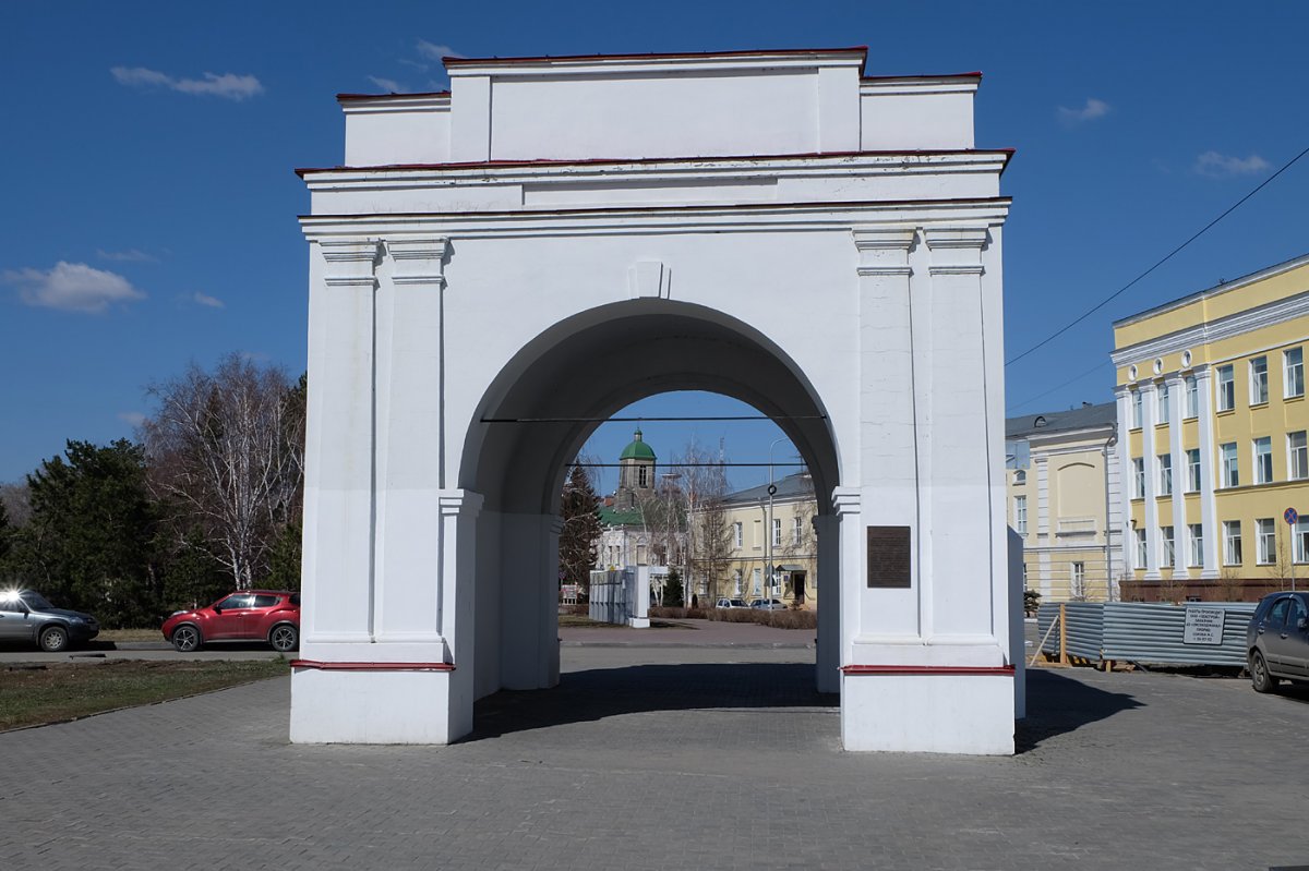 Тарские ворота омск фото