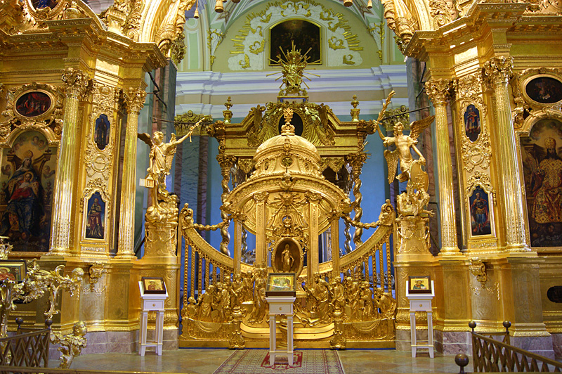 Петропавловский собор изнутри