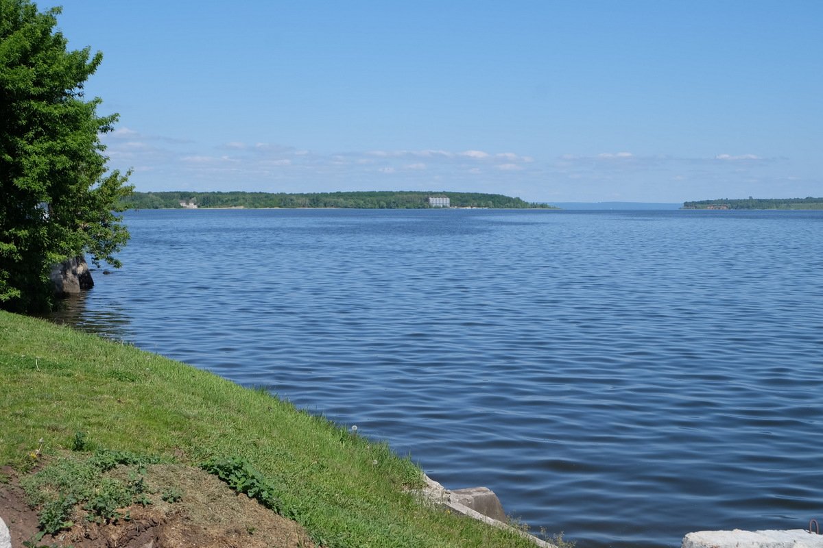 Фото куйбышевского водохранилища