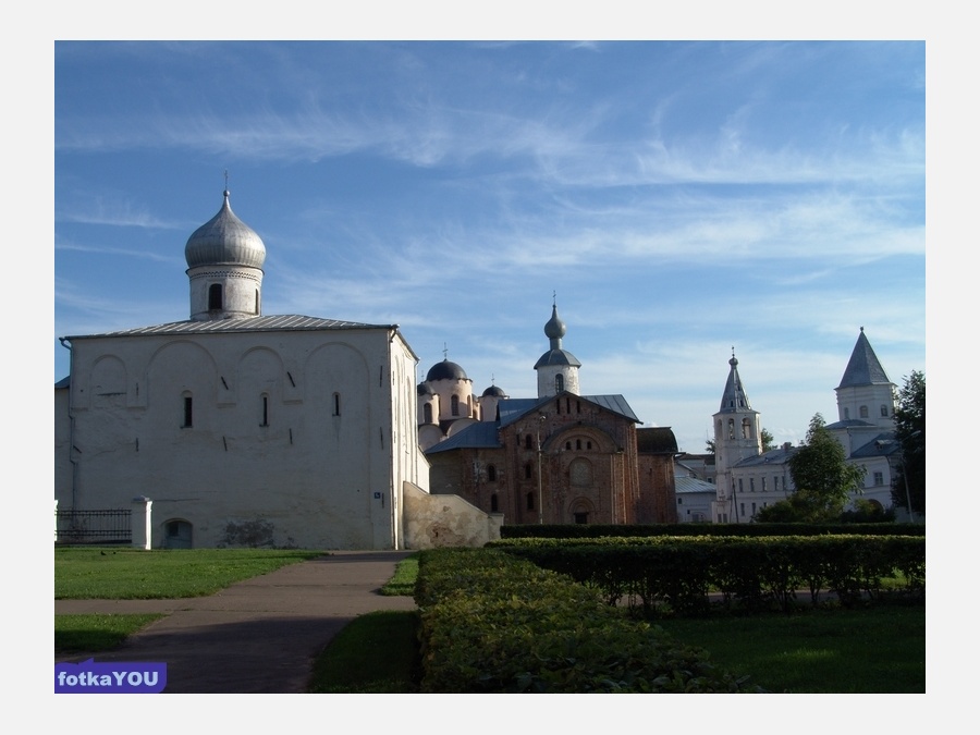 Церкви Ярославово Дворища Новгород