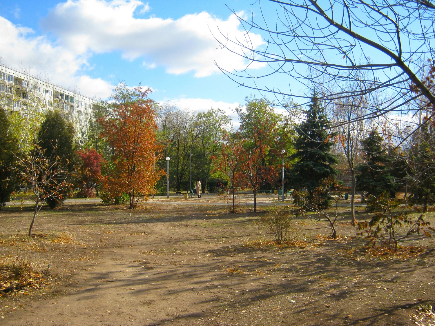 Парк осенью Волгоград