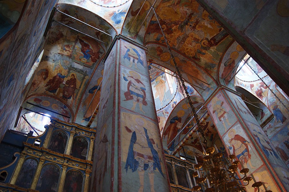 Великий новгород софийский собор фото внутри