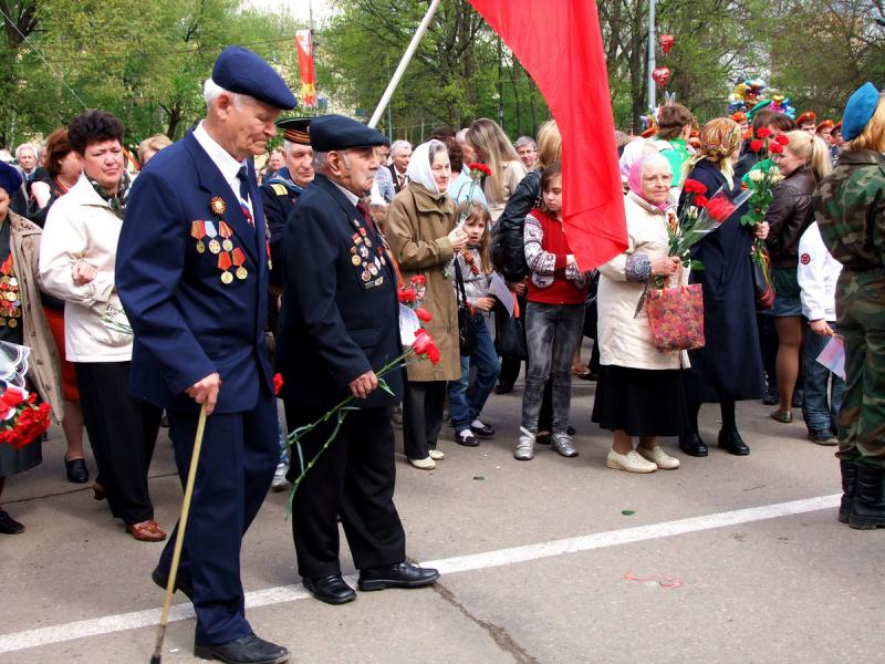 Ветераны на дне победы фото