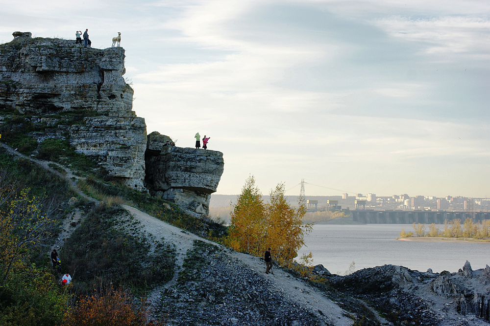 Козел в жигулевских горах