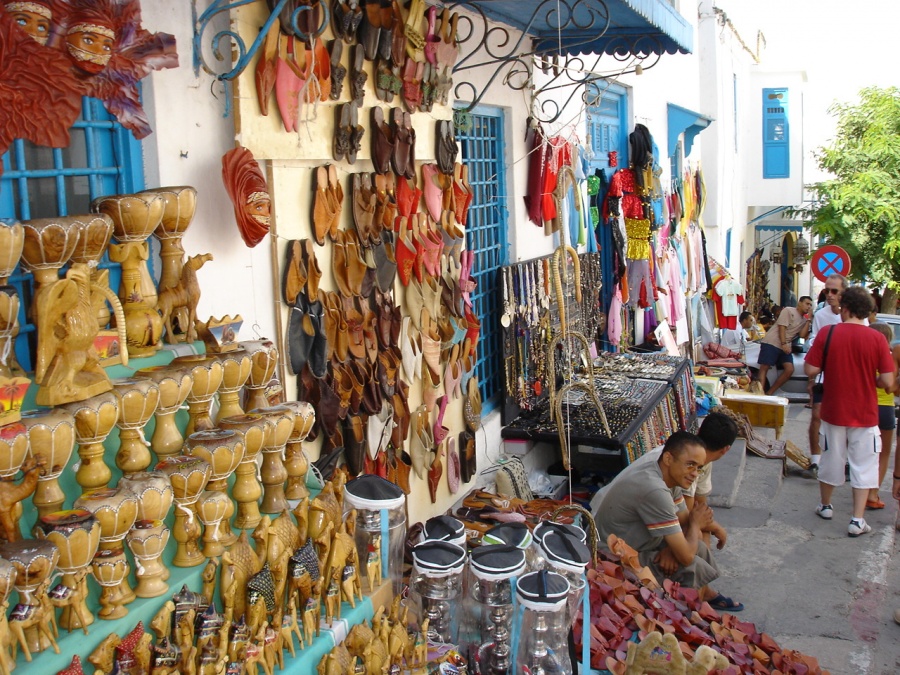 Тунис - Сиди Бу Саид (Sidi Bou Said). Фото №19