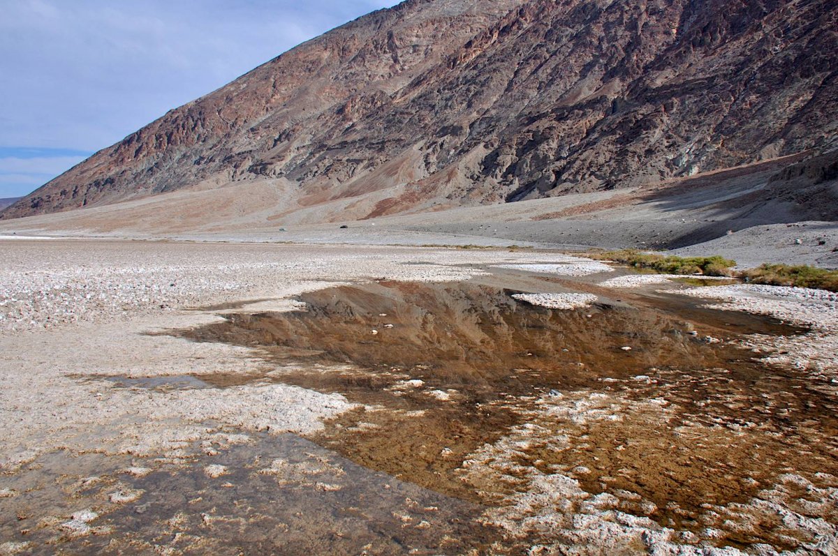 США - Death Valley - Badwater Basin (Долина смерти). Фото №3