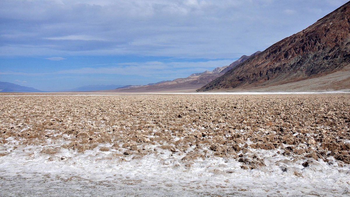 США - Death Valley - Badwater Basin (Долина смерти). Фото №12