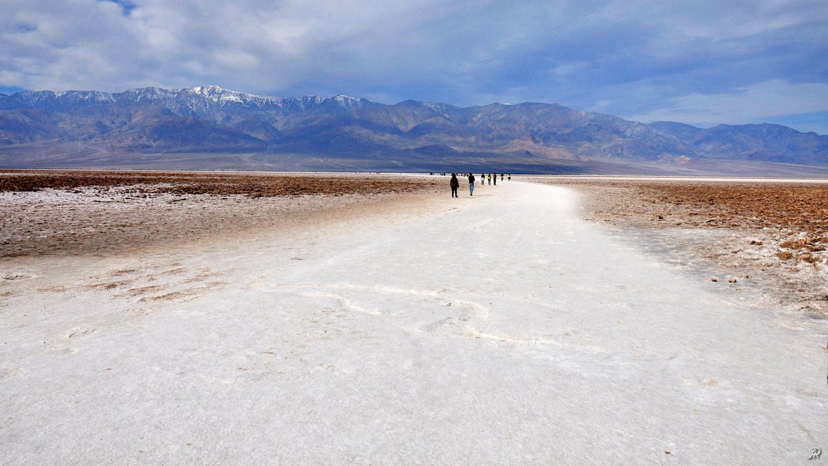 США - Death Valley - Badwater Basin (Долина смерти). Фото №13