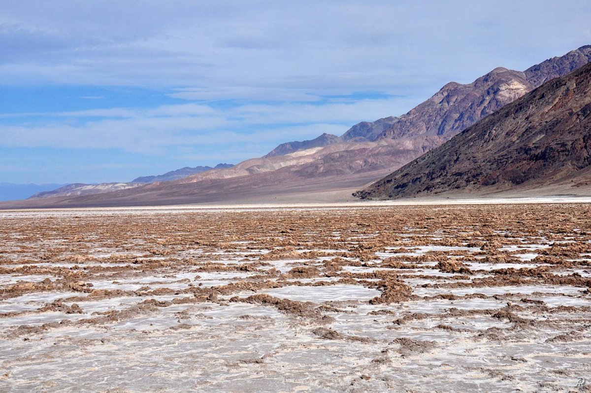 США - Death Valley - Badwater Basin (Долина смерти). Фото №14