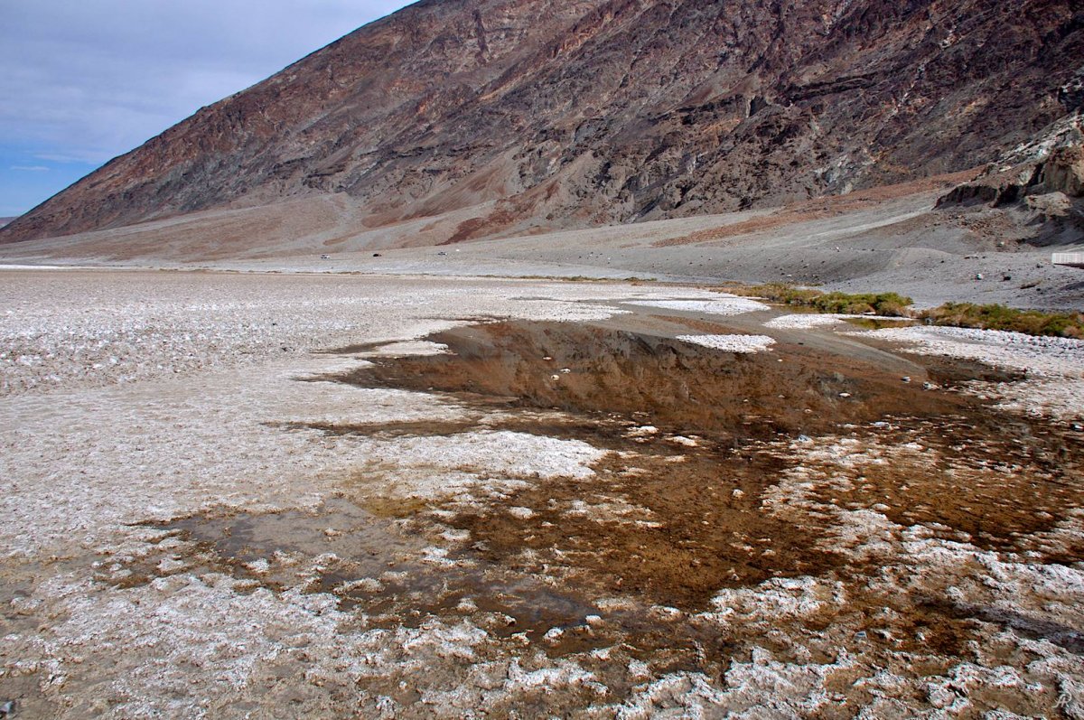 США - Death Valley - Badwater Basin (Долина смерти). Фото №37