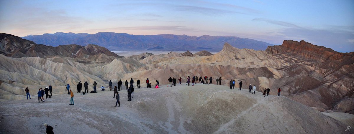США - Death Valley - Zabriskie Point (Долина Смерти). Фото №3