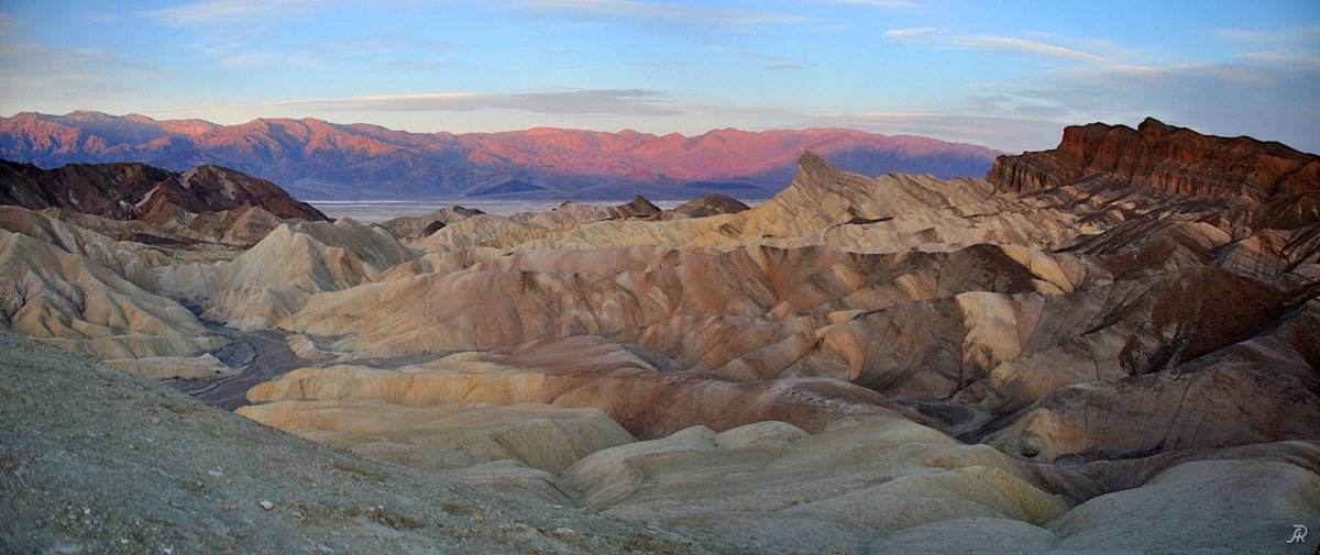 США - Death Valley - Zabriskie Point (Долина Смерти). Фото №8