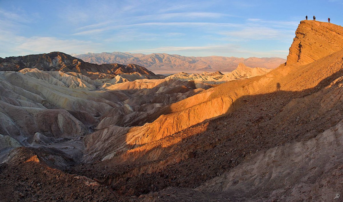 США - Death Valley - Zabriskie Point (Долина Смерти). Фото №11