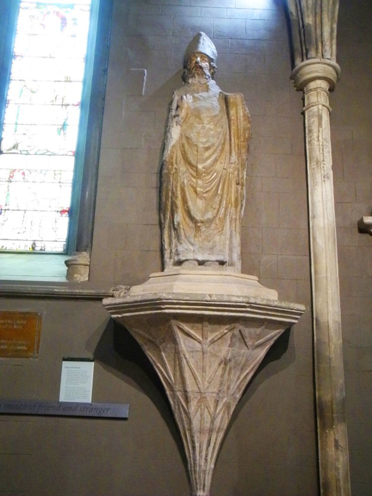 Дублин. Святой Патрик - реально существовавший человек; упоминания о его жизни относятся к IV-V вв. Ирландия - Дублин. Фото №8