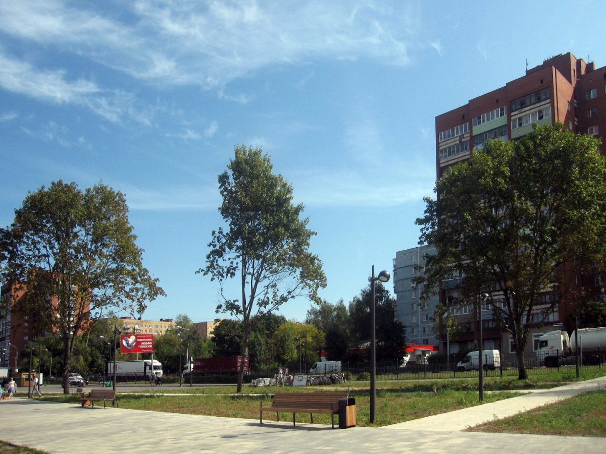 Орехово-Зуево. Аллеи парка Россия - Орехово-Зуево. Фото №17