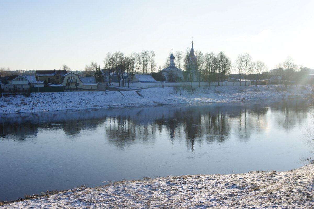 Орша. Днепр и Успенский монастырь. Белоруссия - Орша. Фото №25