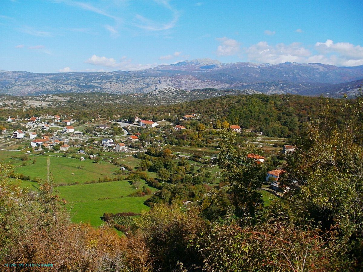Колашин, Подгорица, Петровац. Вид от крепости Медун. Черногория - Колашин, Подгорица, Петровац. Фото №20